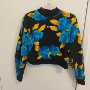 MSGM designer pullover sweatshirt xs (fits like 4-6)